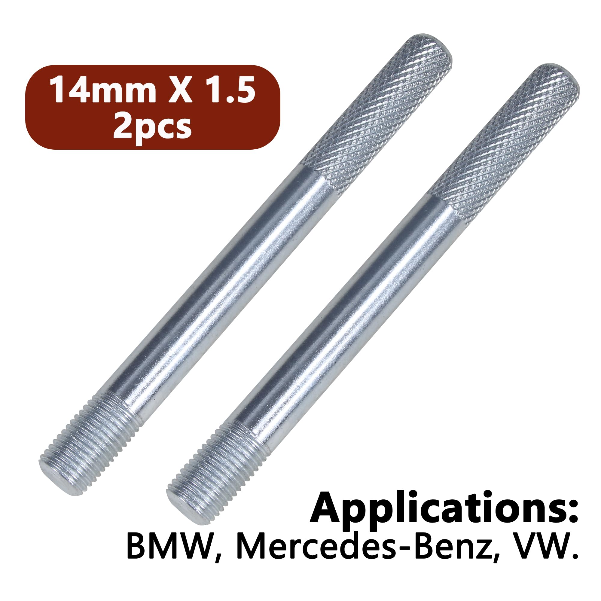 Amazon.com: UTMALL Wheel Hanger Pin Set M14 x P1.5,Wheel Stud