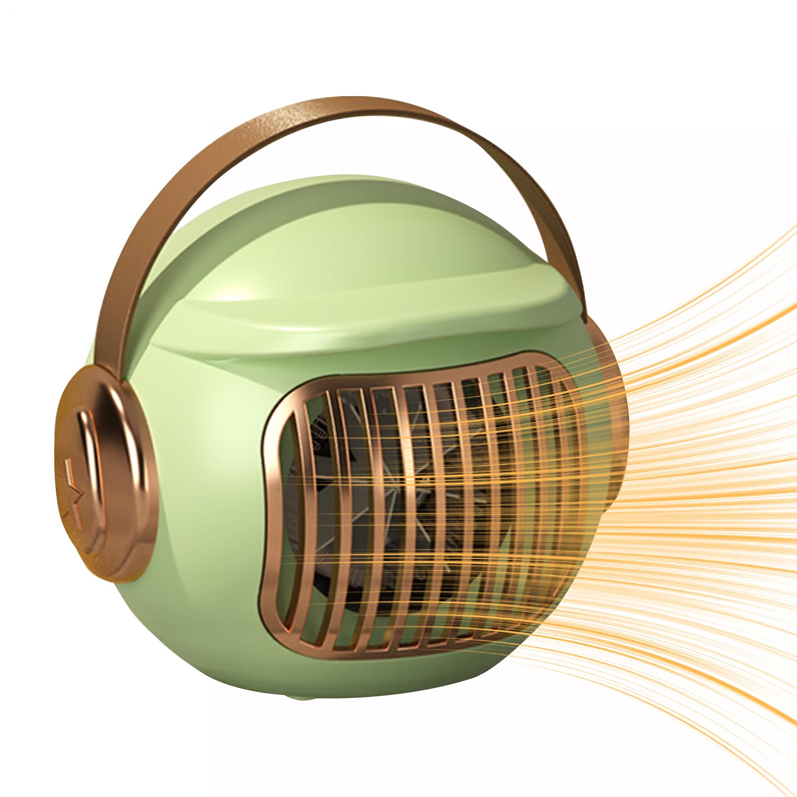 Ventilateur de chauffage 500W pour bureau et voiture avec sécurité anti-chute