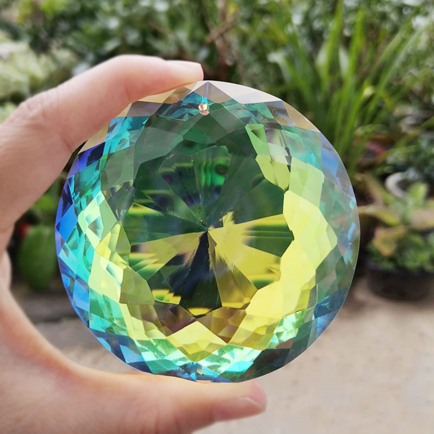 Amazon.co.jp: 天然水晶 クリスタルとヒーリングストーンレインボー