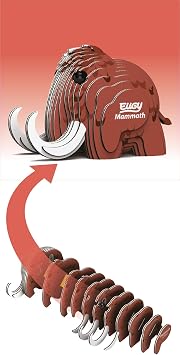 EUGY 3D Mammoth Model Craft Kit