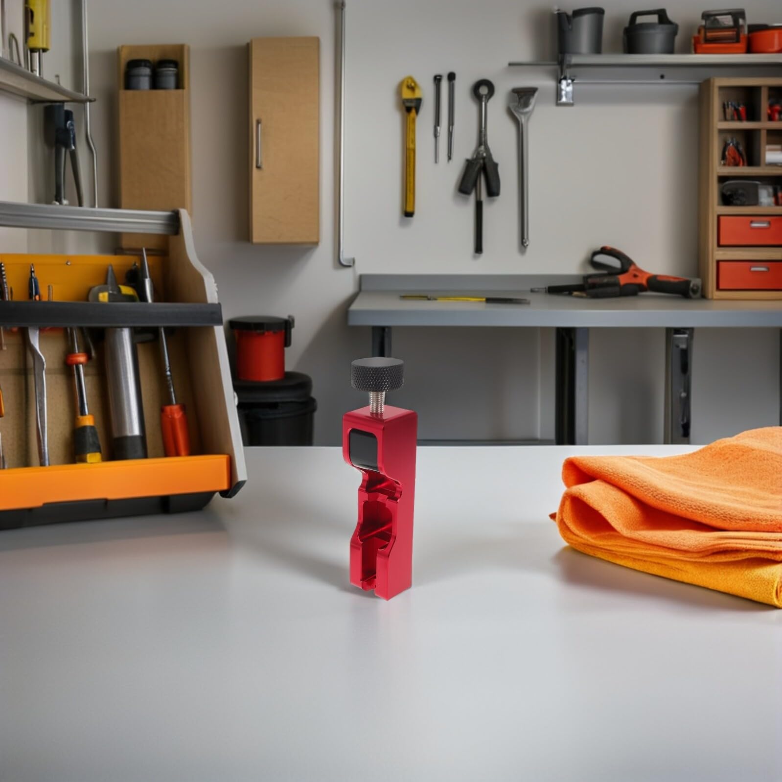 NUOBESTY Strumento per Regolazione della Distanza delle Candele con Misuratore della Distanza e Spessimetro Kit di Strumenti per Candele Auto Parti di Ricambio per Manutenzione del Motore