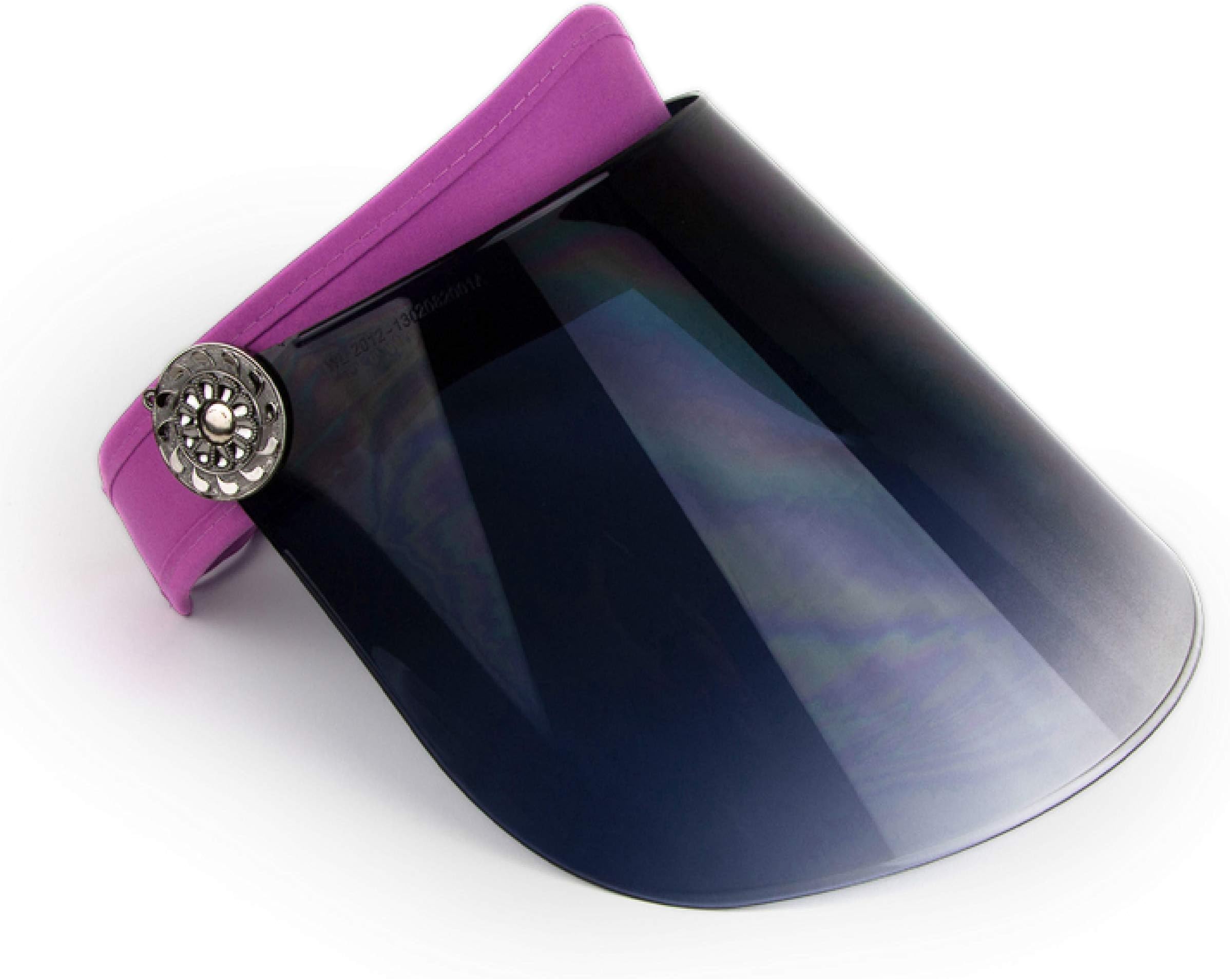 V by Vye | Fashion Sun Visor Hat | 1 Pack Wide Brim Sun Visors for Women with UV Protection | Ships Direct from USA