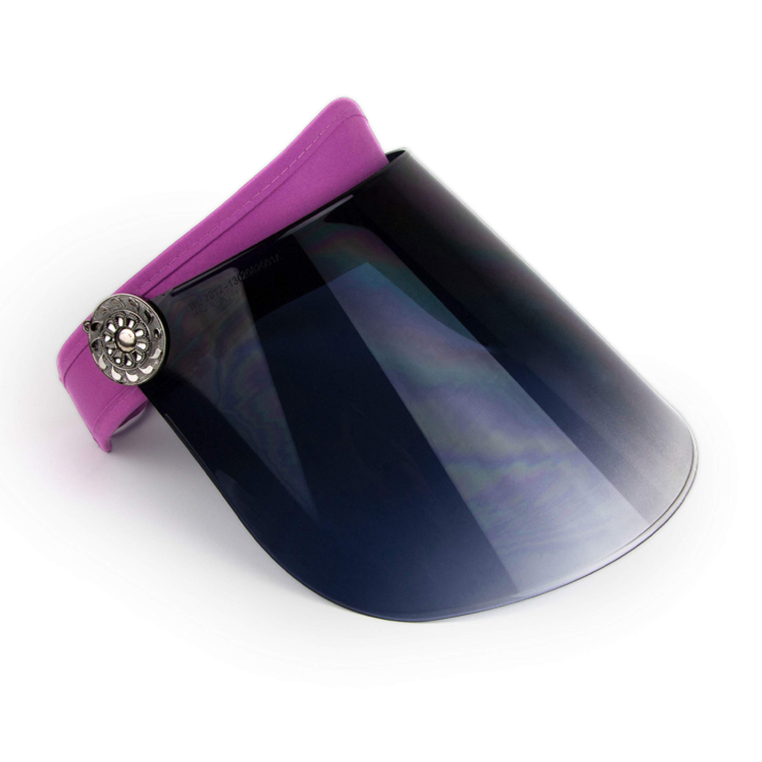 V by Vye | Fashion Sun Visor Hat | 1 Pack Wide Brim Sun Visors for Women with UV Protection | Ships Direct from USA