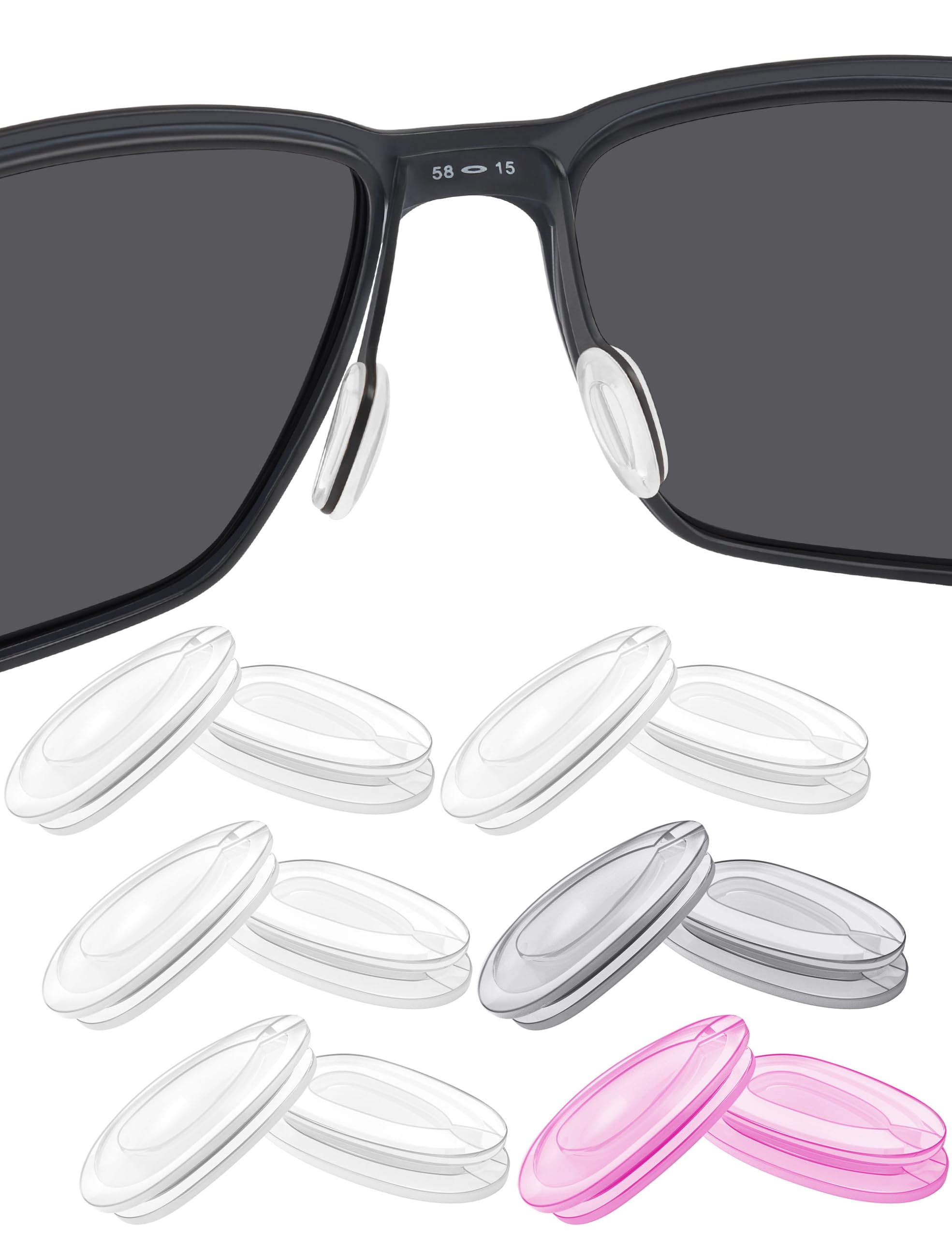 BLAZERBUCK Replacement Nose Piece Nose Pads for Oakley Holbrook Metal OO4123 Sunglass