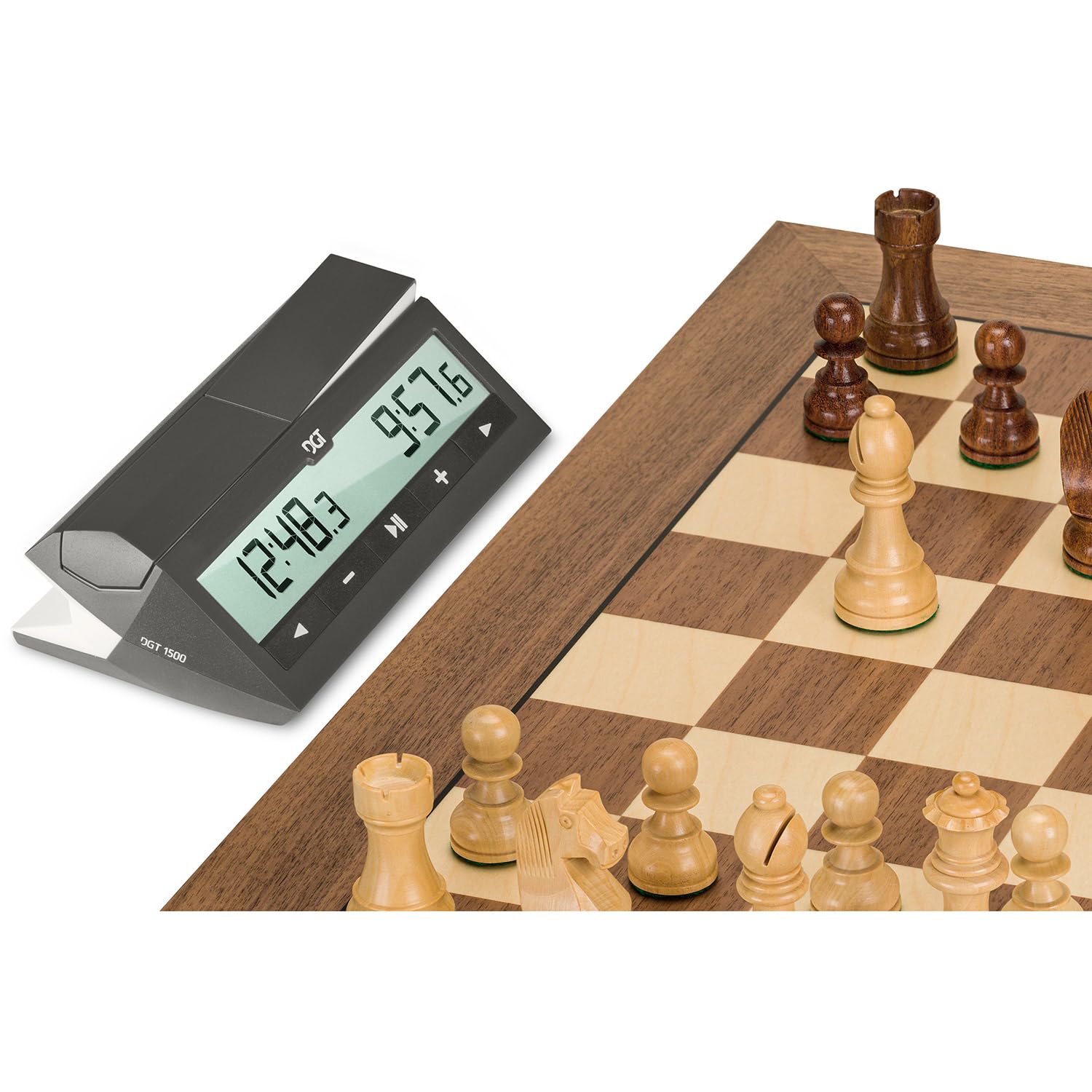 DGT 1500 Horloge numérique d'échecs Grise