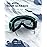 ZIONOR Lagopus Ski Snowboard Goggles UV Protection Anti fog Snow Goggles for Men Women Adult Youth