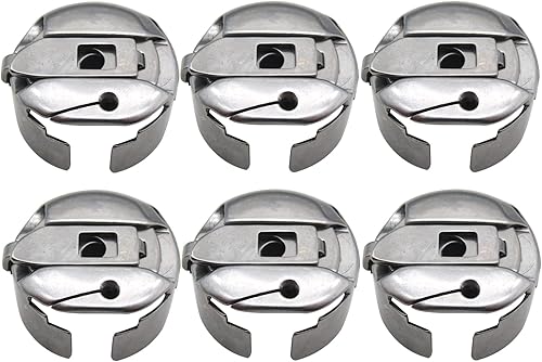 CKPSMS -#BC-DBM(Z1)-NBL - Funda de bobina grande compatible con/reemplazo para la marca CONSEW 145,146RB, 146RBL, 175,175R, 176R (6 piezas)