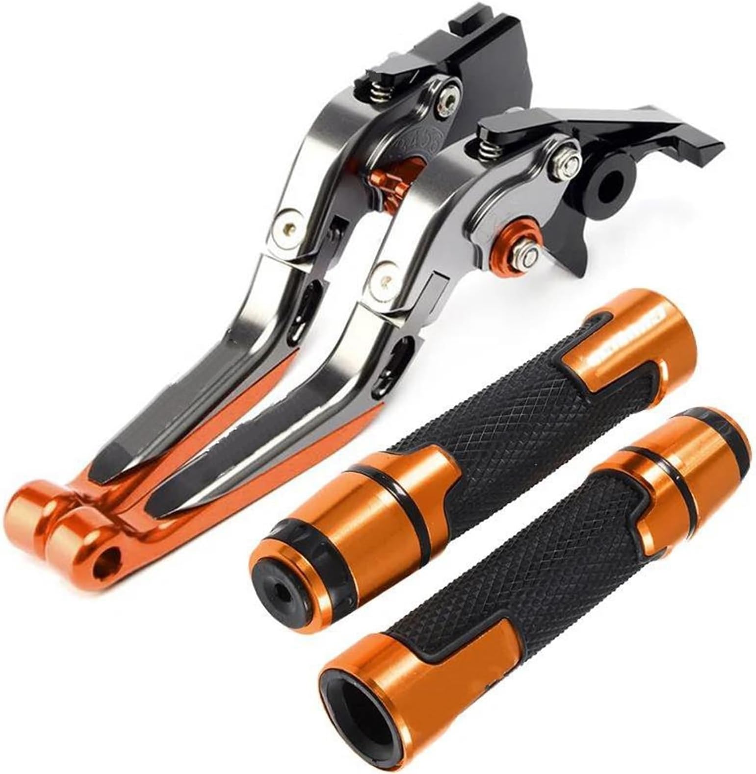 Handlebar Brake Clutch Lever For GIXXER 250 SF For GIXXER 150 125 For SF250 2020 2021 2022 2023 Adjustable Folding Extendable Brake Clutch Levers(8)