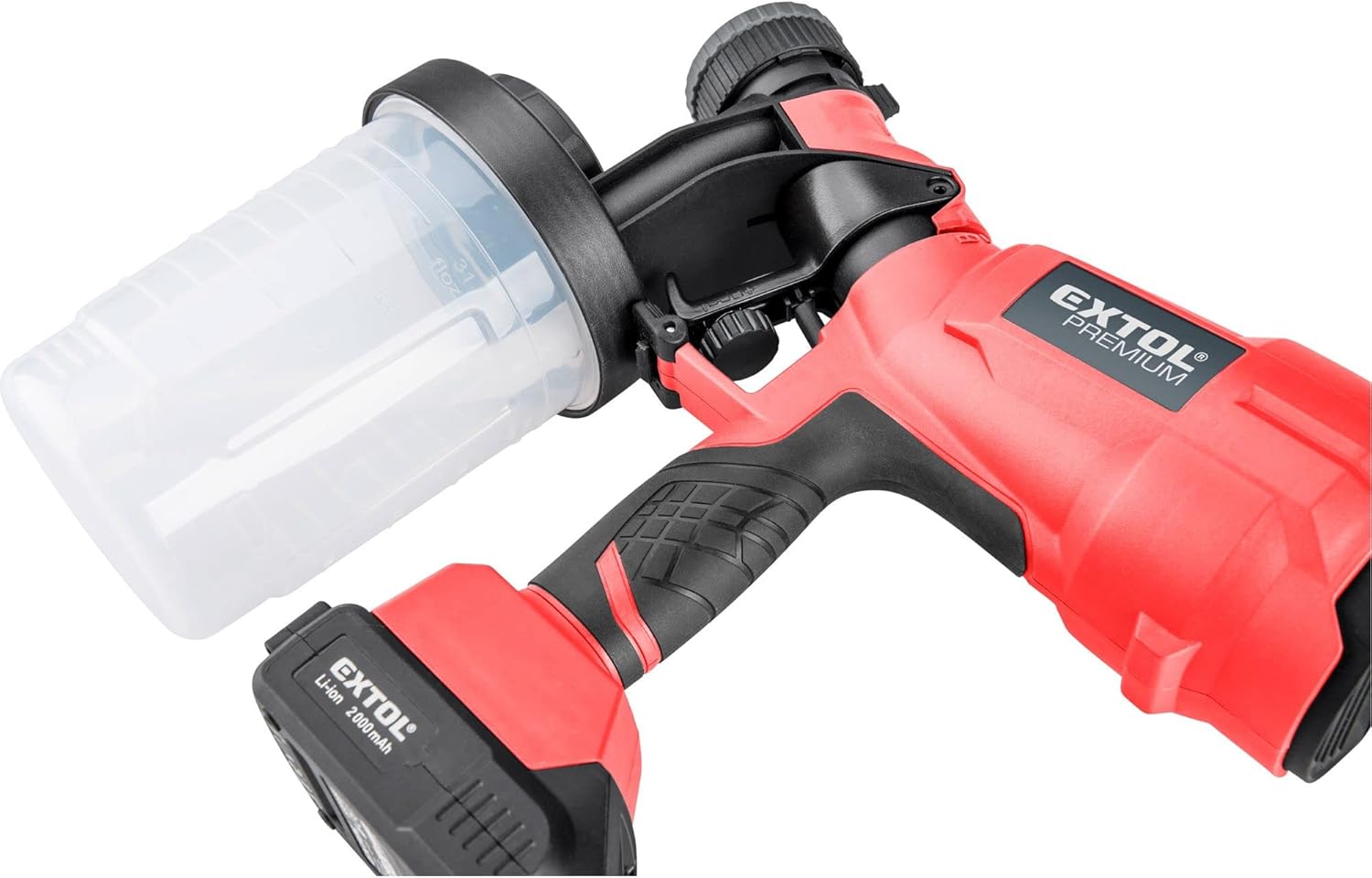 Extol Share20V Cordless HVLP Spray Gun