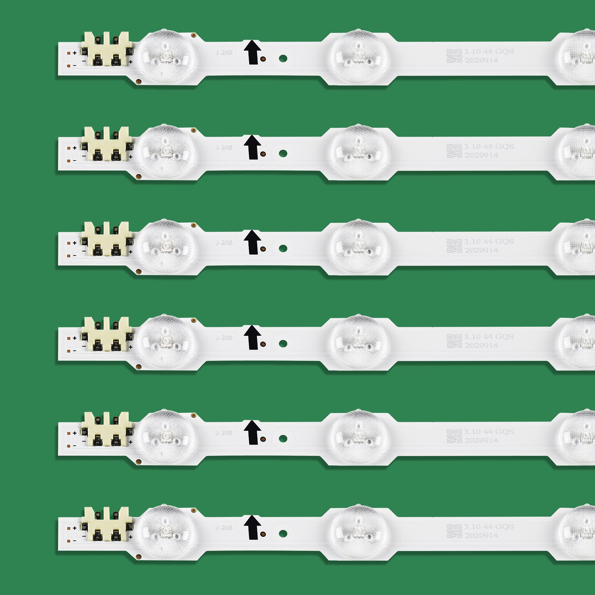 12 PCS Led-hintergrundbeleuchtung Streifen Fit for Samsung UE50HU6900S UN50HU6900F UN50HU6950F UE50HU6900 UE50HU7000 UA50HU7000 CY-GH050HGNV3H