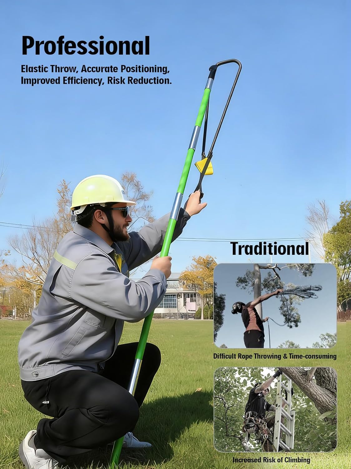slingshot arborist throw line rope launcher sling shot for adults basic