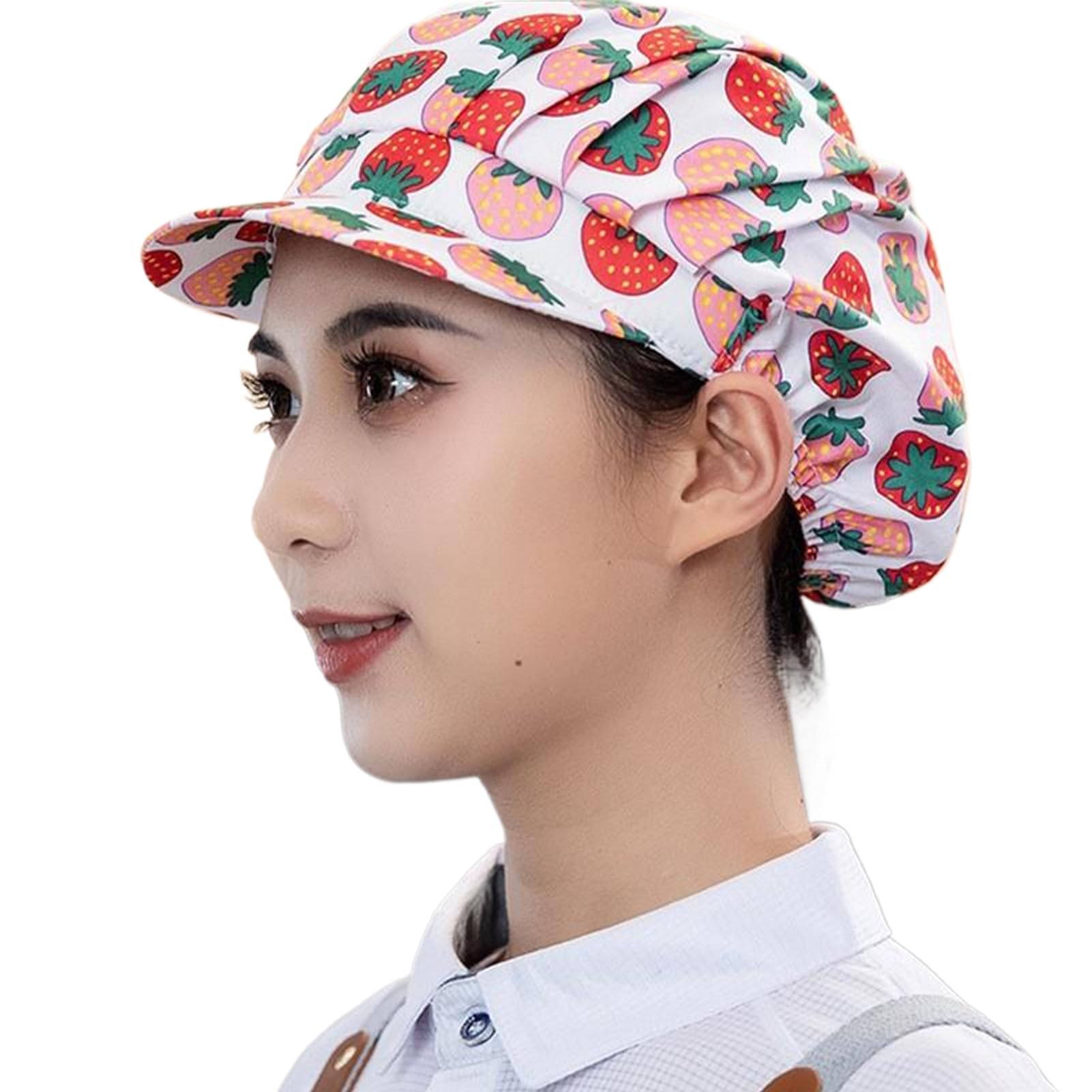 QUXVUIS Dustproof Nurse Work Hat for Hair Loss Prevention Hygiene Which Can Quickly Absorb Sweat and Head Fresh and Dry, Style 5