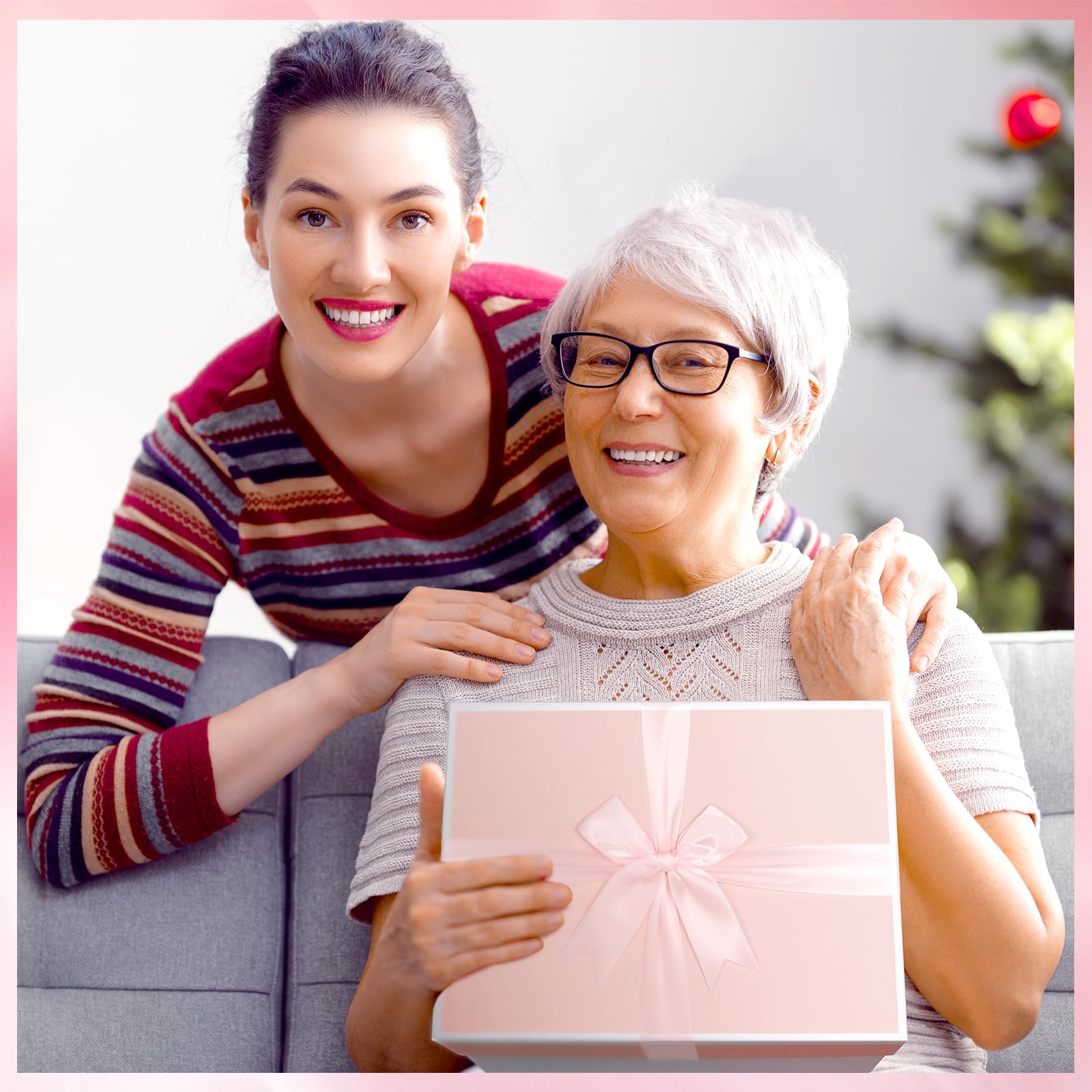 MACEVIA Paquete de cuidado del cáncer de mama, caja de regalo para mujeres, cesta de regalo inspiradora Get Well Soon con vaso, vaso, gorro, máscara de ojos, calcetines para pacientes después de la
