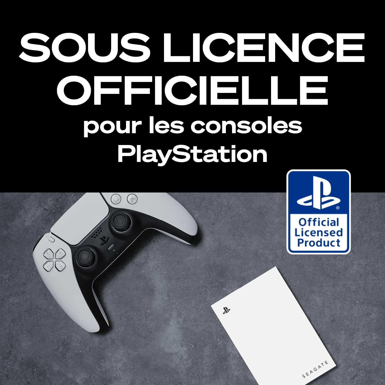 Seagate Game Drive pour PS4/PS5 2To, Disque Dur Externe, 2.5 Pouces, USB 3.0, sous Licence Officielle, éclairage LED Bleu, INCL. 2 semaines Playstation+ (STLV2000202)
