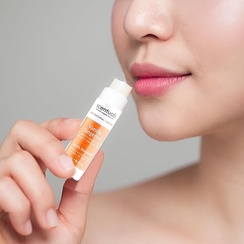 Miniatura 10 de Bálsamo labial de menta, juego de 3, hecho con manteca de karité, manteca de cacao, aceite de aguacate y jojoba, cera de abejas, vitamina E y aceite