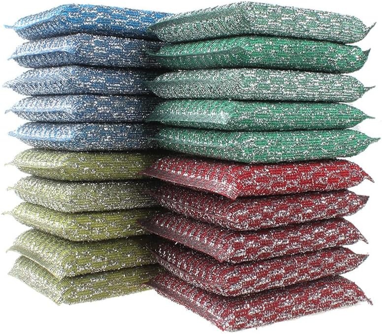 家庭用キッチン両面洗浄耐久スポンジ24個