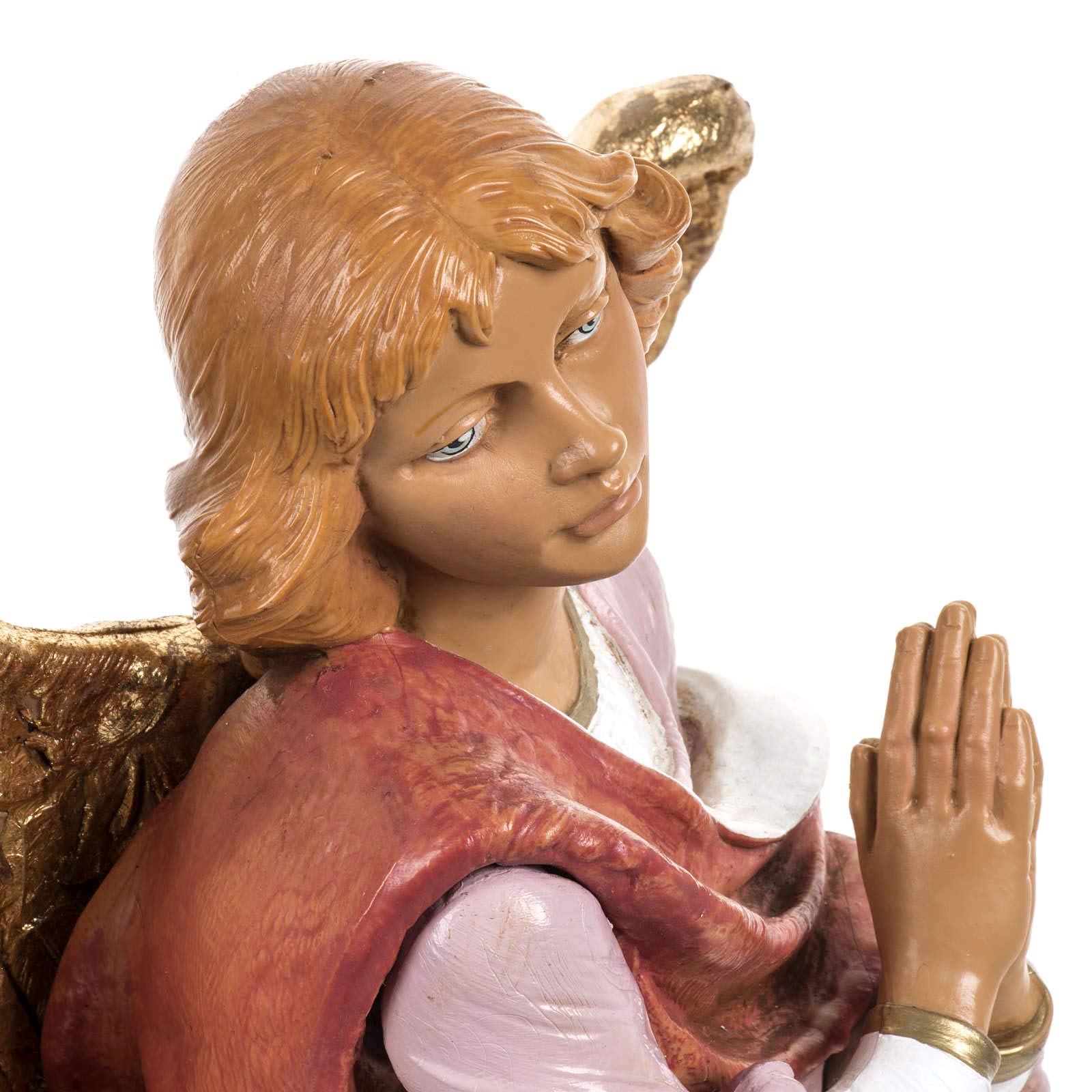 Ange à genoux crèche Fontanini 6,5 cm