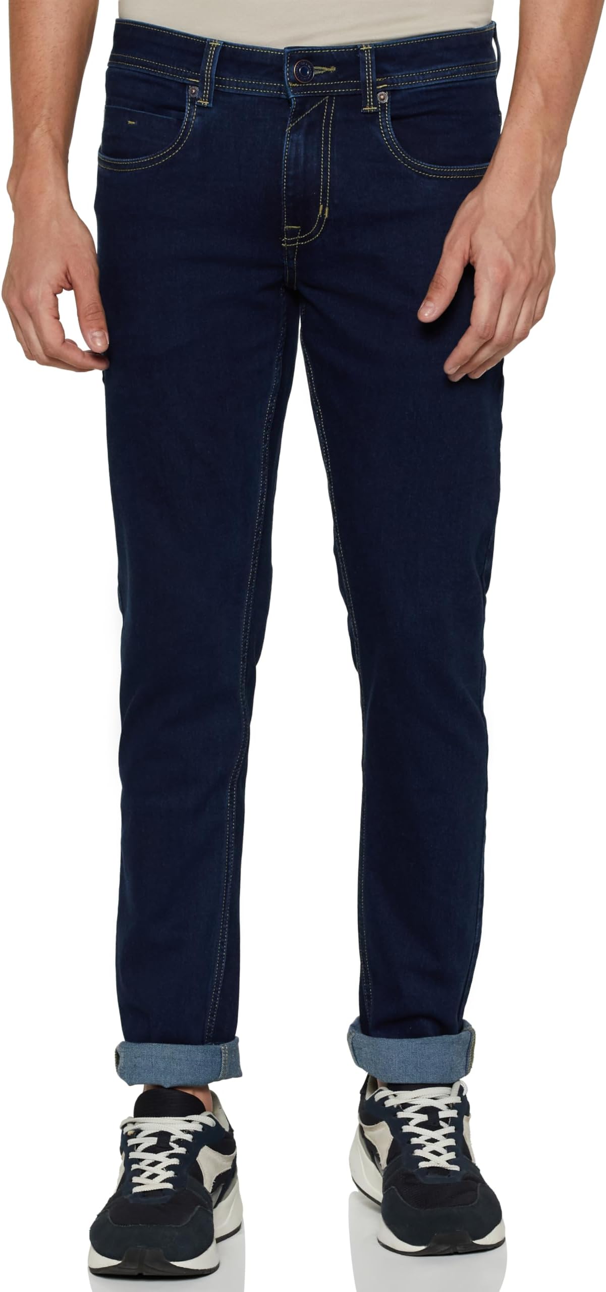 - Men Mid Rise Premium Skinny Fit Stretchable Jeans