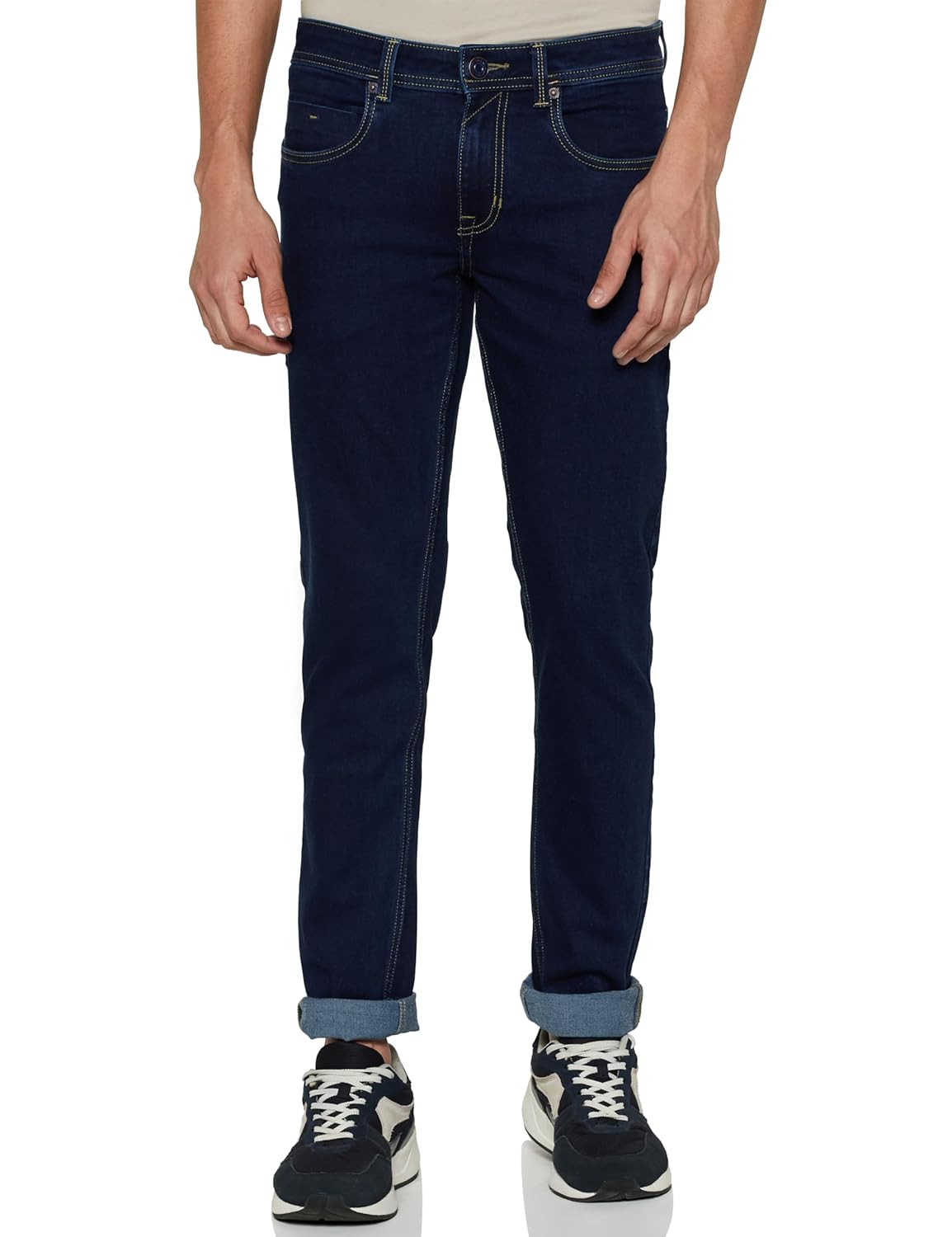 Peter England Men Mid Rise Premium Skinny Fit Stretchable Jeans Peter England Men Mid Rise Premium Skinny Fit Stretchable Jeans