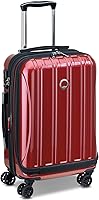 Vista 318 de Delsey Paris - Helium Aero - Maletas con laterales rígidos expandibles con ruedas giratorias, Rojo ladrillo