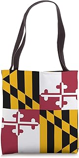 Maryland Flag Tote Bag
