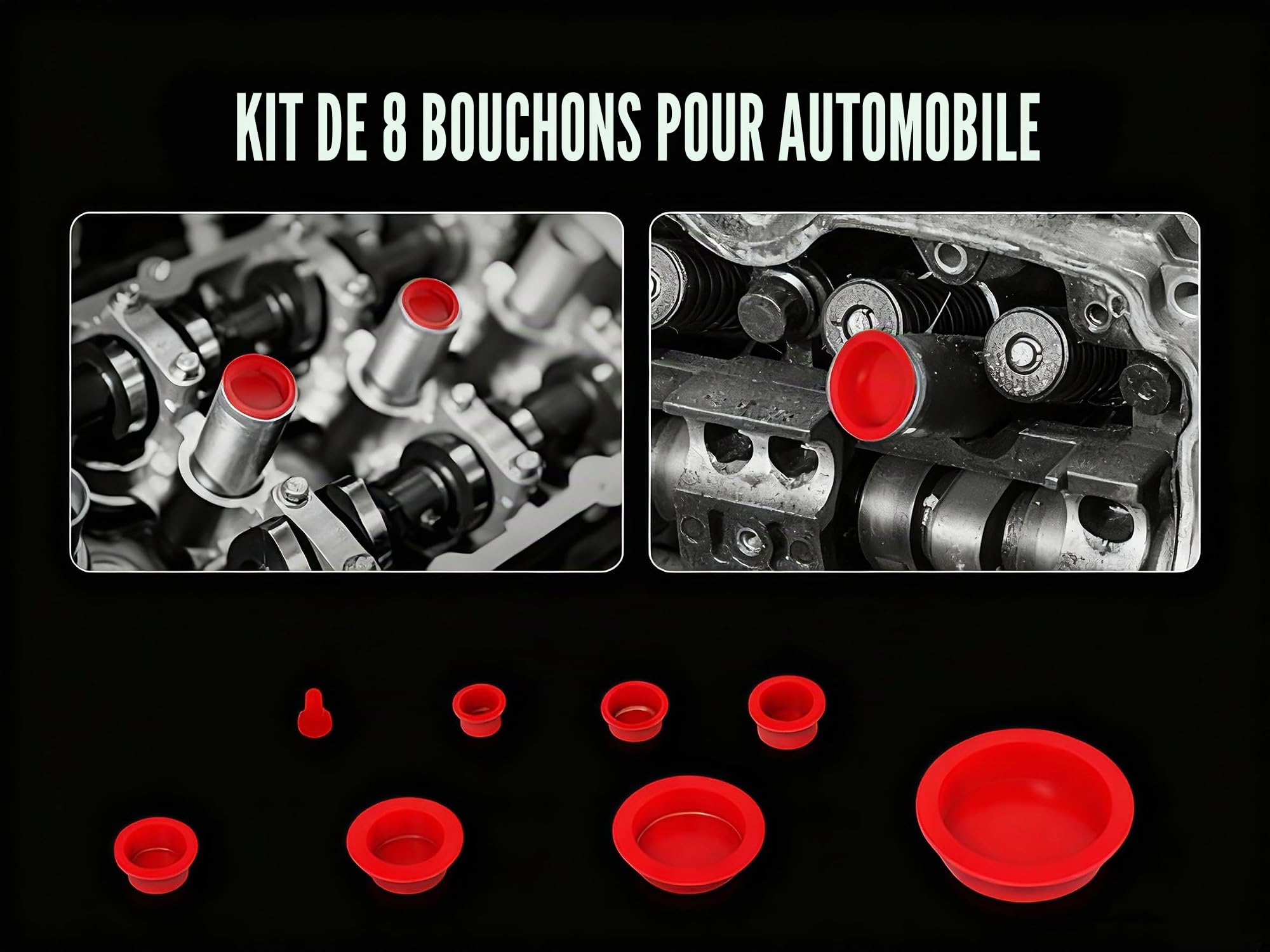 Machine à fumée EVAP pour véhicules automobiles, Pompe à air intégrée, Détecteur de fuites de fumée avec manomètre compatible avec tous les véhicules 12V CC (voitures, motos, véhicules utilitaires lég