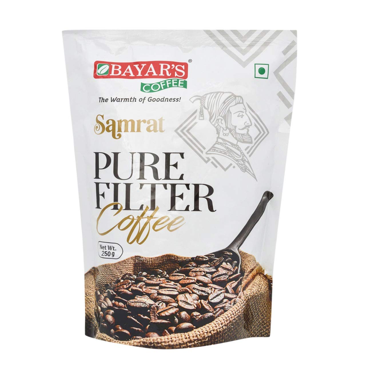 Bayar’s Samrat Filter Coffee 500 g – Pack of 4, 100% Coffee without Chicory, Pure Filter Coffee Powder, Combo of 04 packets