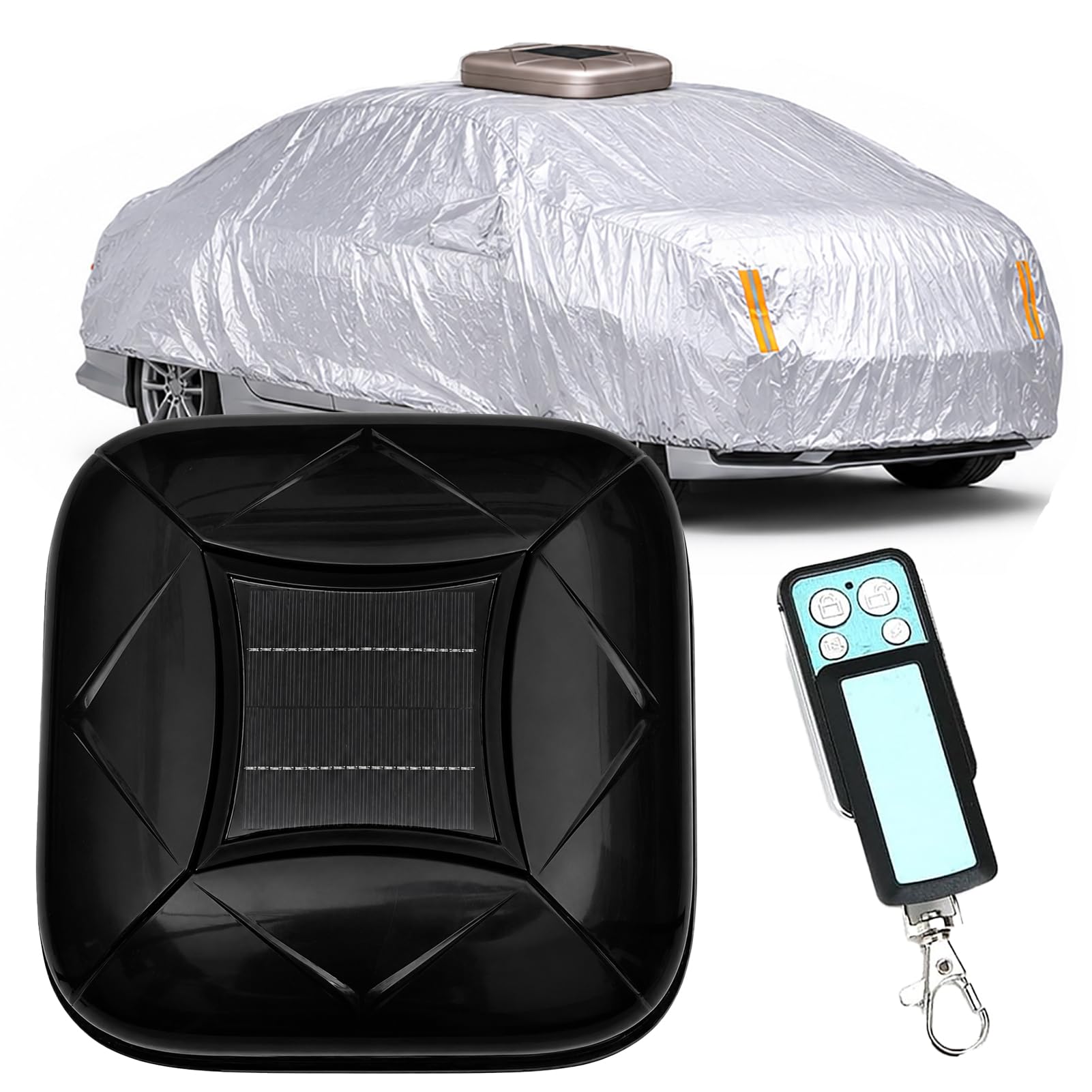 Housse de voiture extérieure solaire et portable idéale pour le stationnement au quotidien