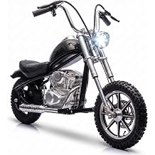 Kids Electric Dirt Bike,Electric-Bike with 36v300w,UP to 16MPH,Headlight,Mountain Off-Road for Kids Black