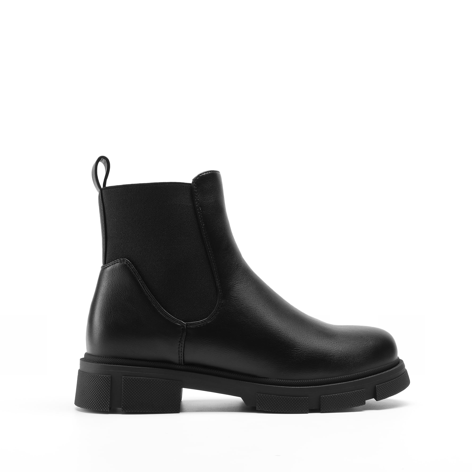 DREAM PAIRS Stivaletti Chelsea da Donna Stivaletti Alla Caviglia da Donna Foderati con Materiale in Pelliccia Sintetica per Calore e Comfort