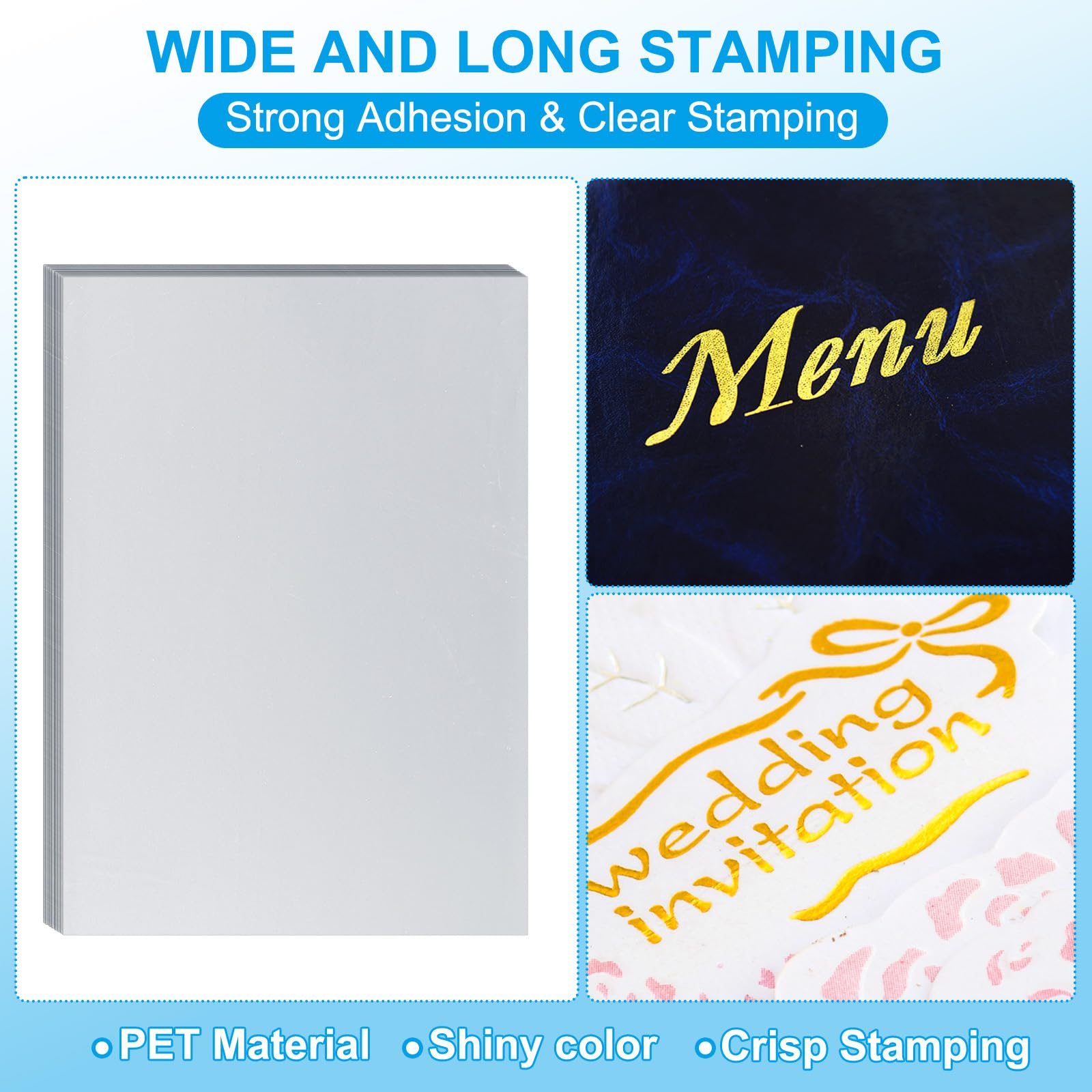 PATIKIL 11.7x8.3 Hot Stamping Foil Paper Sheet - Image 3