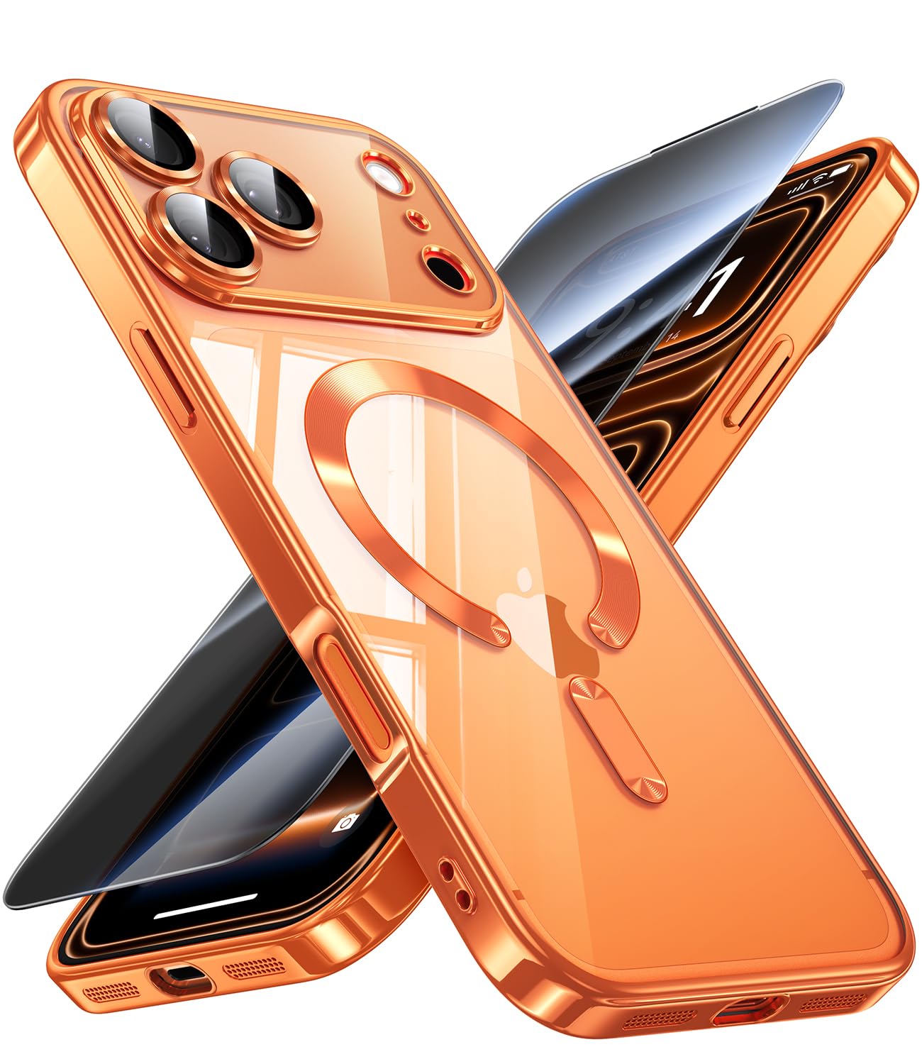 Amazon.co.jp: 【本体の色・人気五色】JUESHITUO iPhone 17 Pro 用の