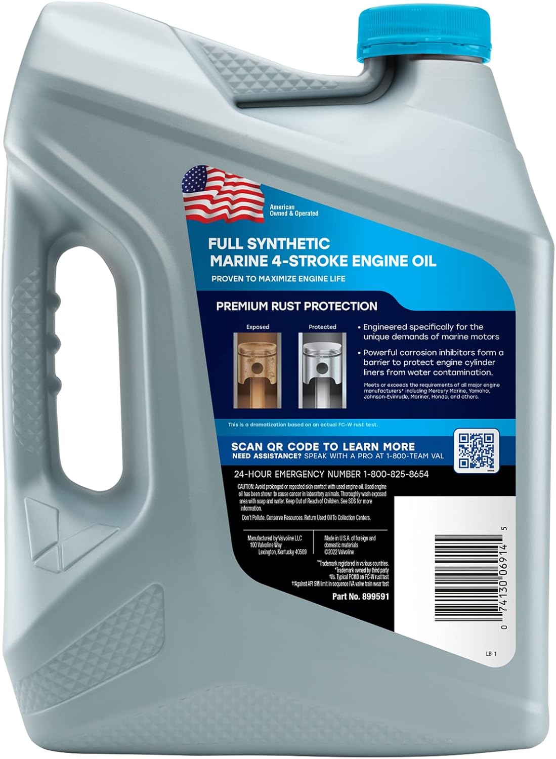 Valvoline 4-Stroke Marine Full Synthetic Engine Oil 1 GA 3 71ARePYjYDL. AC SL1500