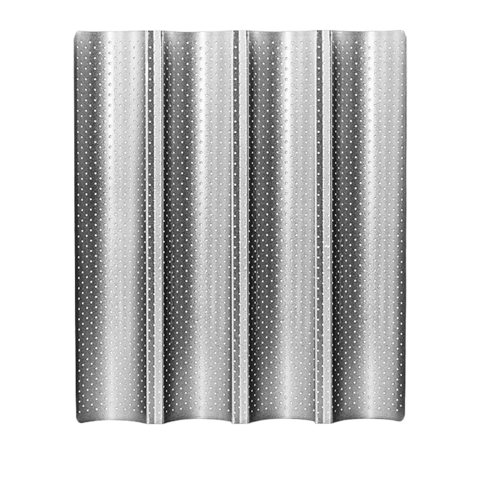 Moule à pain perforé pour baguettes croustillantes au four de cuisine sans coller