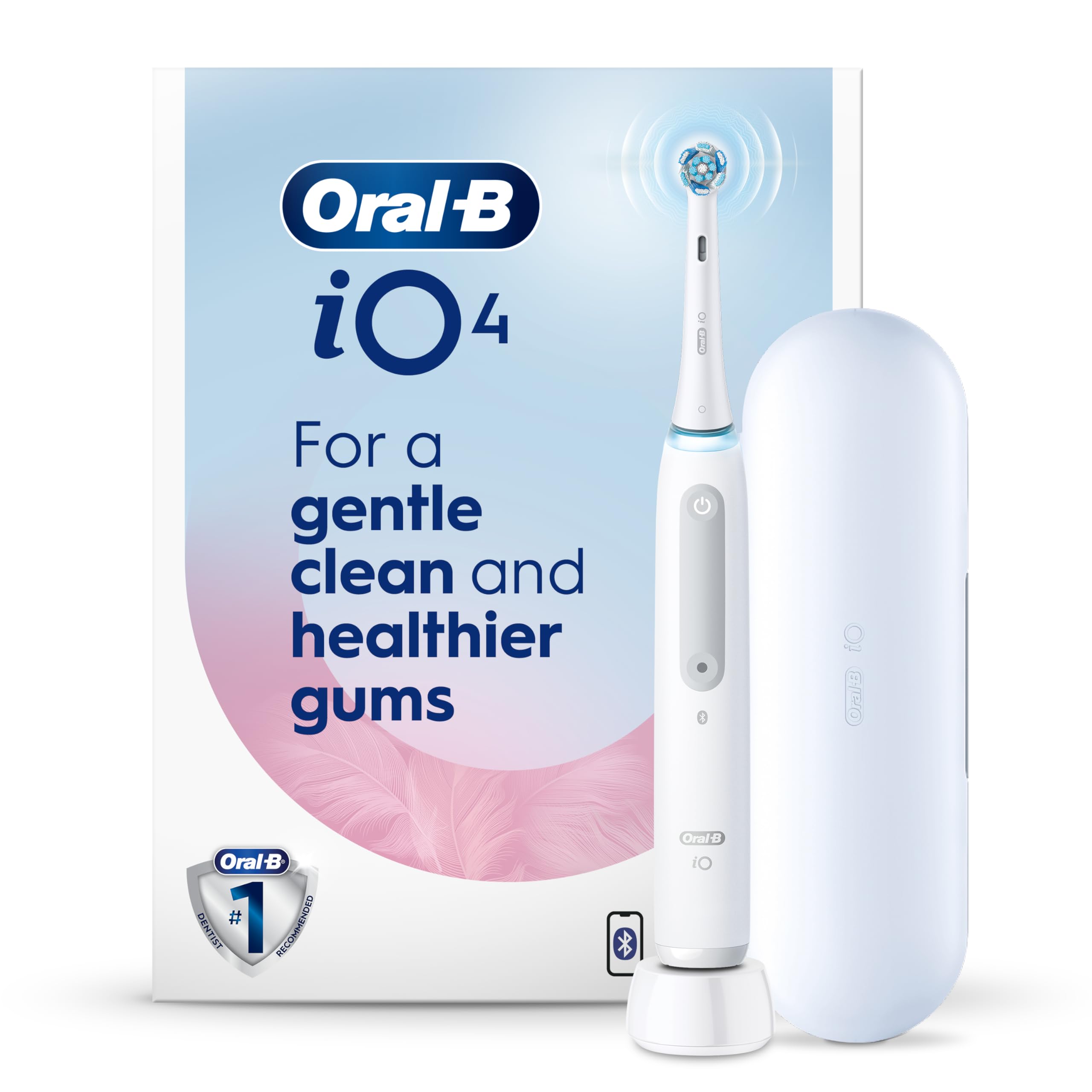 Oral-B iO4 Electric Toothbrush, for a Gentle Clean and Healthier