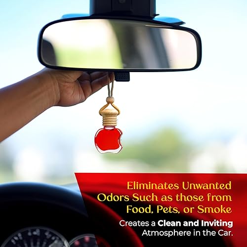 Miniatura 7 de Kabod Ambientador colgante de flores para coche, difusor de aceite esencial inspirado en Kenzo, elegante aroma floral, eliminador de olores natural,