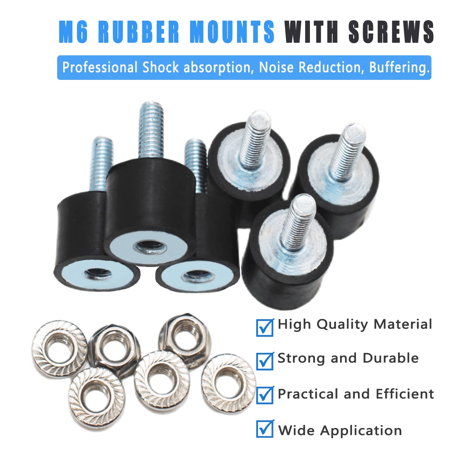 Rubber Isolator Mounts - Vibration Control -2 Rubber Isolator Mounts - Vibration Control -2