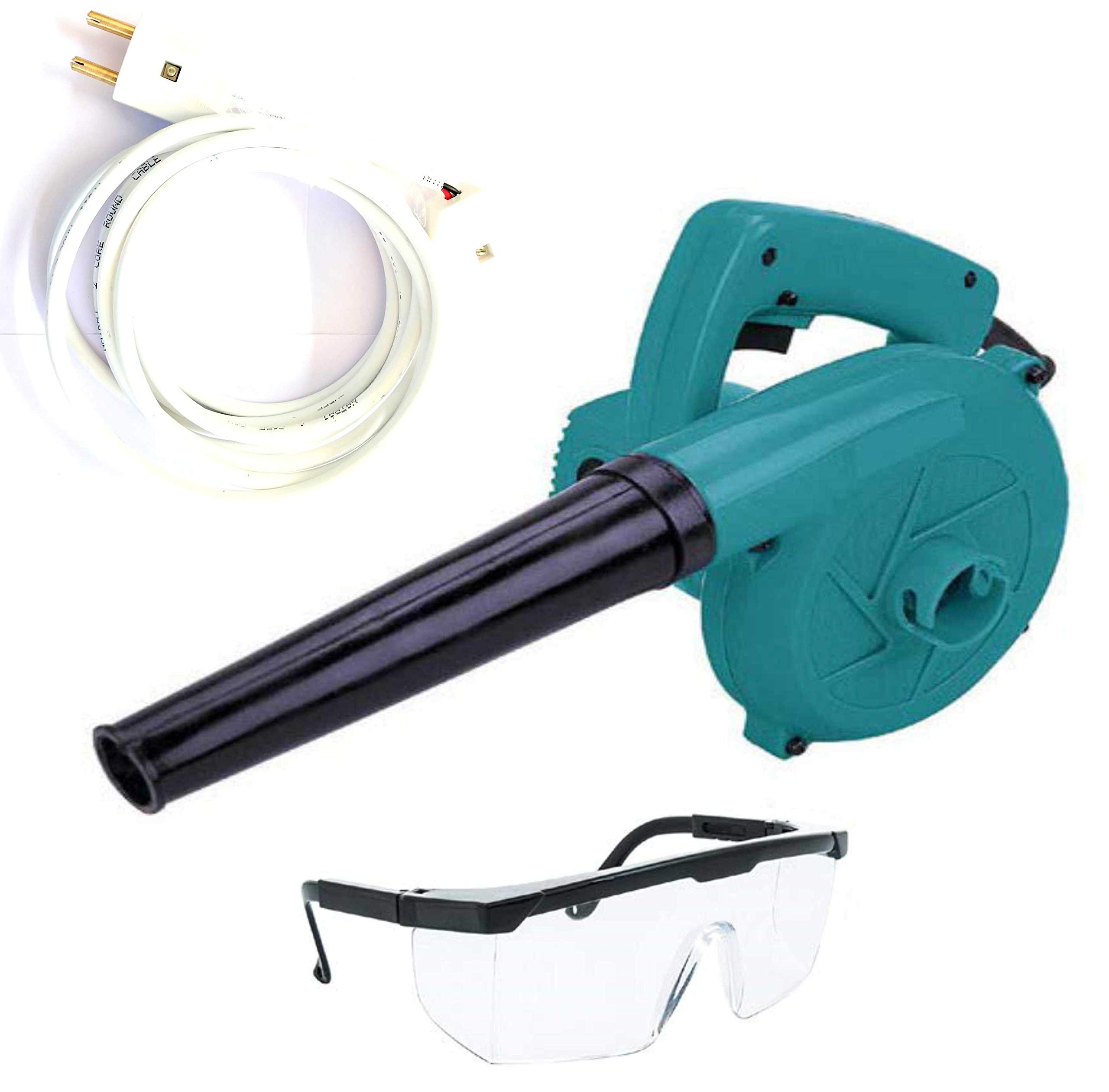 HI Speed Single Speed HVY Plastic Material Air Blower Dust Cleaner/Vacuum Cleaner/Curved air Blower 450 Watt 16000rpm Include Dust Protect Glass,Extension Wire 3 MTR (Variant Color)-image-32