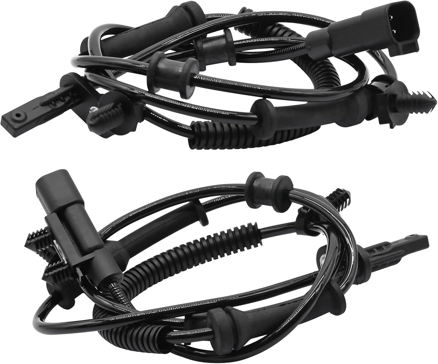 2pcs Front Left and Right ABS Wheel Speed Sensor Compatible with Dodge Durango Replacement for Jeep Grand Cherokee #56029447AE 56029447AF ALS2059 11 12 13 14 15 2011 2012 2013 2014 2015