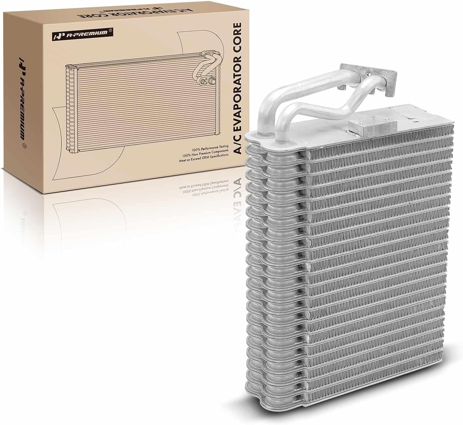 A-Premium AC Evaporator Core Compatible with Saab 900 1995-1998, 900 1994 2.5L, 46268 1999-2003