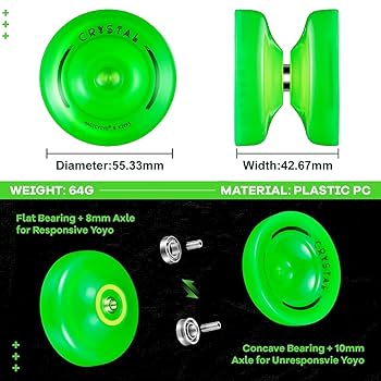 Amazon.com: MAGICYOYO Dual Purpose Yoyos - N11 Blue Splash