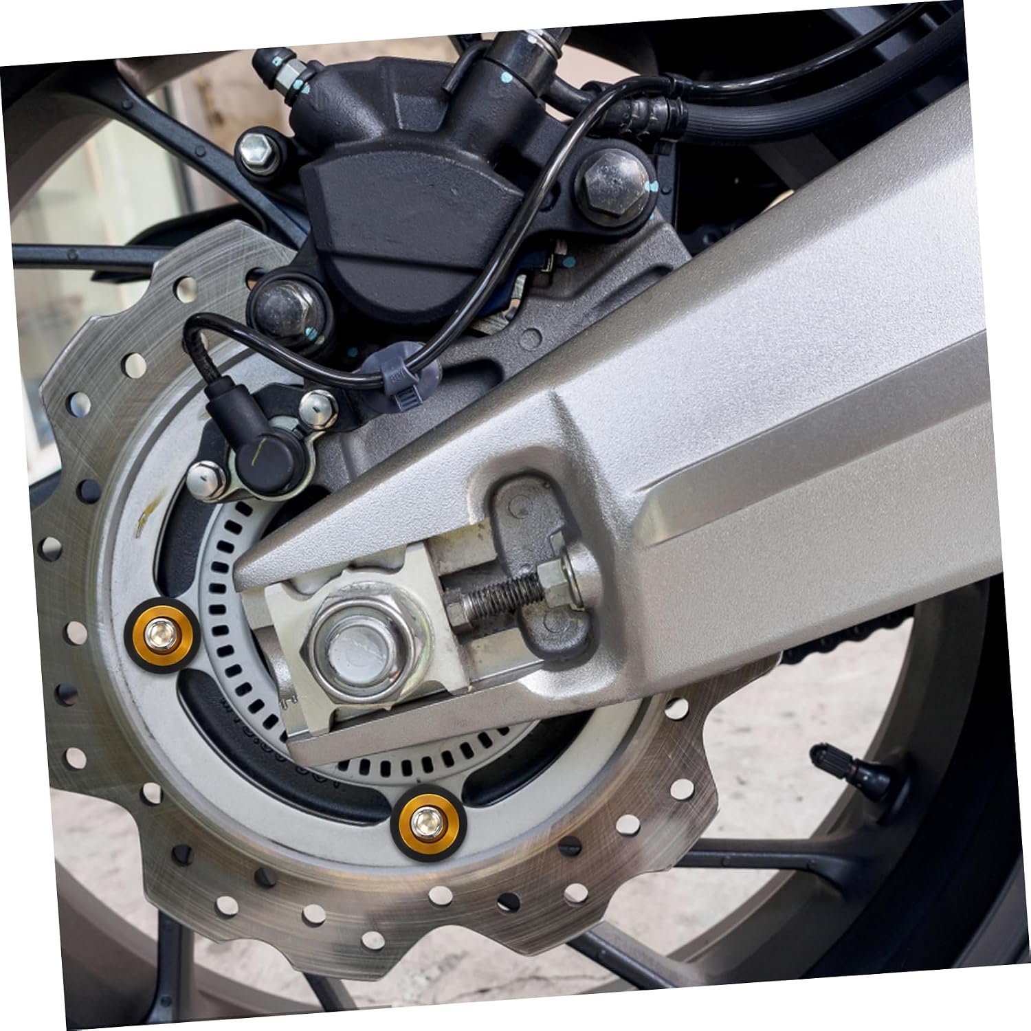 Motorcycle Swing Arm Fasteners Swing Arm Spools Stand Screw for Frame Sliders Swingarm Sliders Screws