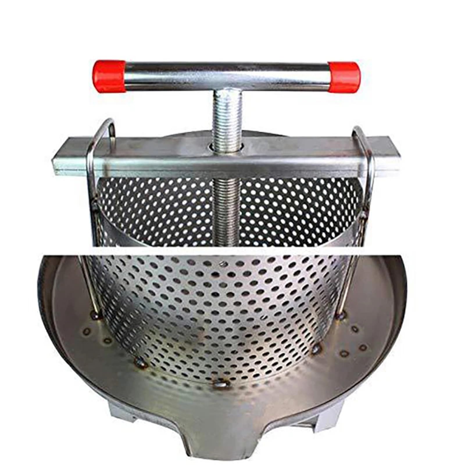 Equipo de apicultura pequeño, máquina procesadora de cera de abejas, extractor manual de miel