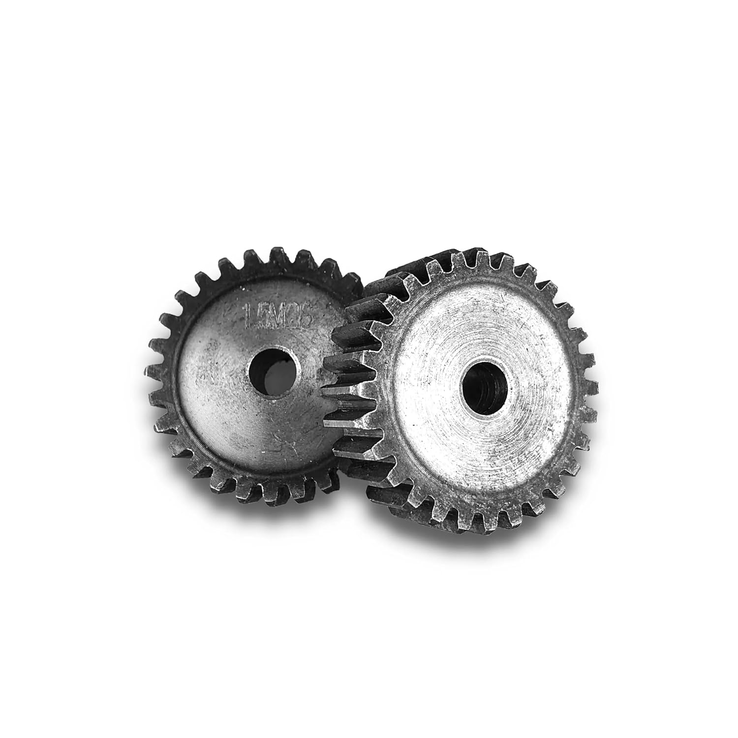 Flat Gear 1.5M 16/17/18/19T 45# Steel Cylindrical Gears Height 15mm for CNC Parts 1Pcs(1.5M 16 Teeth)