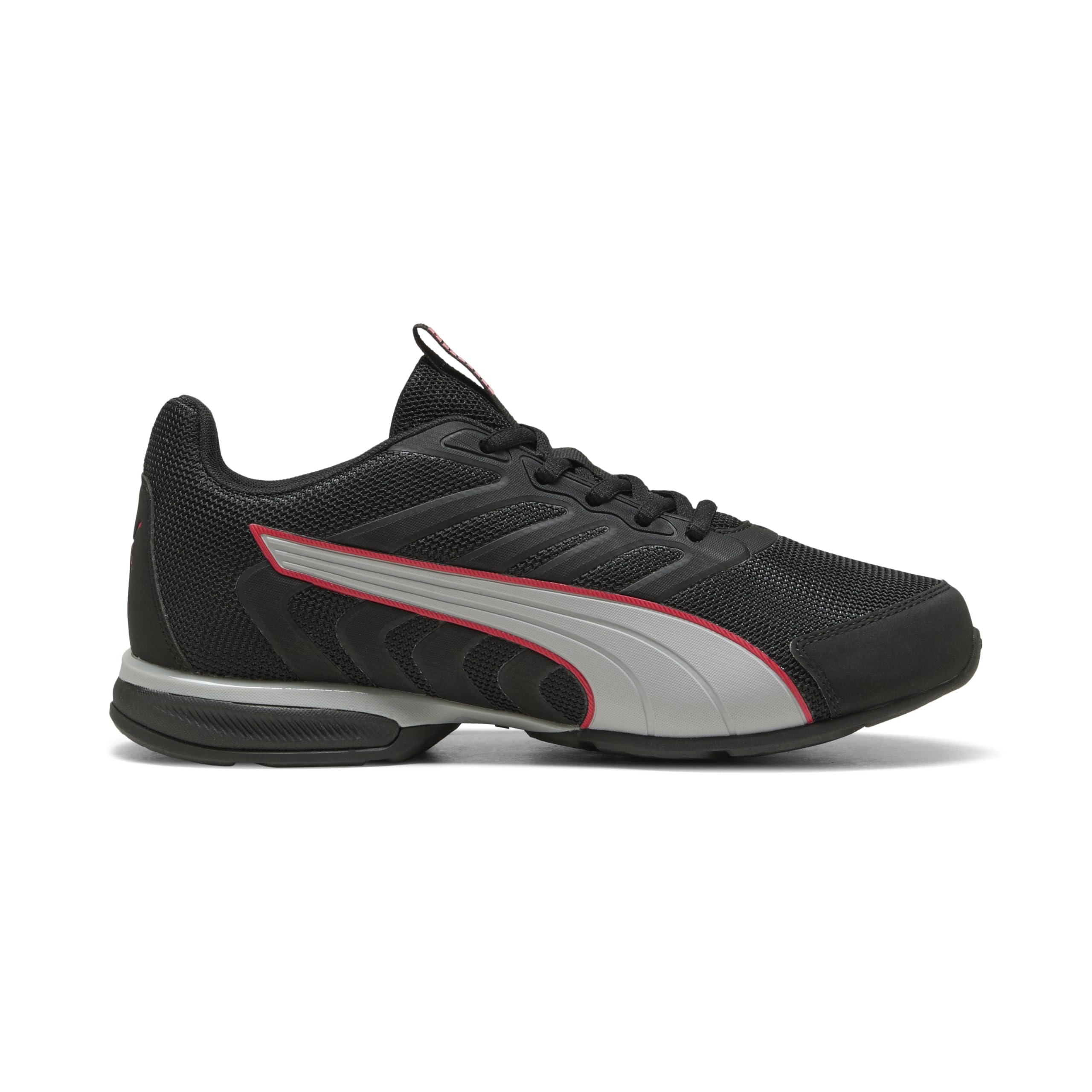 PUMA Electro Road Unisex-Laufschuh, schwarz-grau, Echo-for All Time RED, 4 UK – Ansicht 5