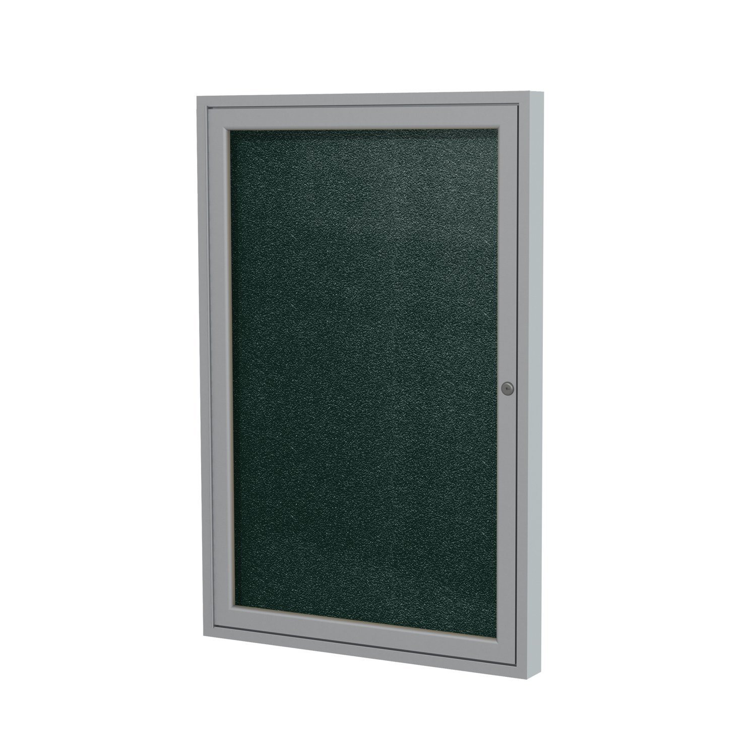 Ghent - Tablón de anuncios de vinilo con marco de satén, 36 x 70 cm, color ébano, fabricado en los Estados Unidos