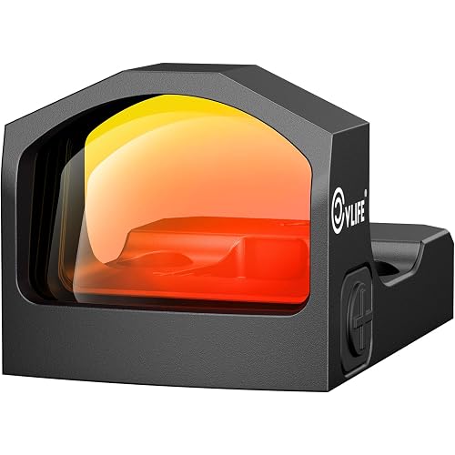CVLIFE WolfCloak Motion Awake Red Dot Sight for RMR Footprint, 2MOA Red Dot