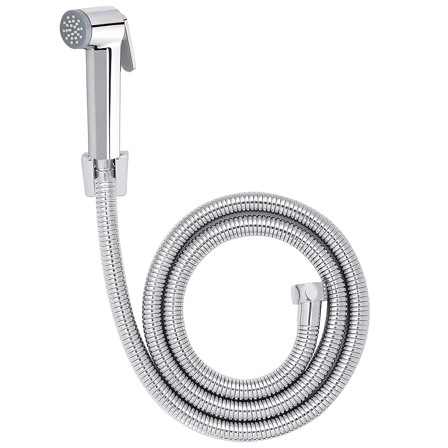 SAAVI Jet Spray Flexible Hose Pipe Health Faucet, Jet Spray for Toilet - Health Faucet for Toilet - Hand Faucets - Premium Chrome Finish(Aron) (B0BBB2YGK8) Amazon Price History, Amazon Price Tracker