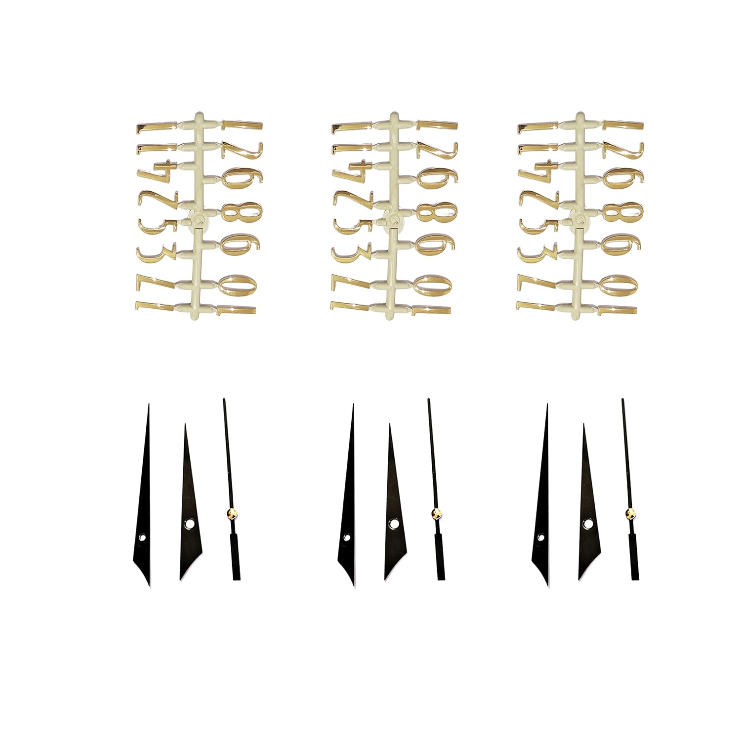 Buy Epoxy Fusion Wall Clock Numbers and Hands, Numbers for DIY Clock