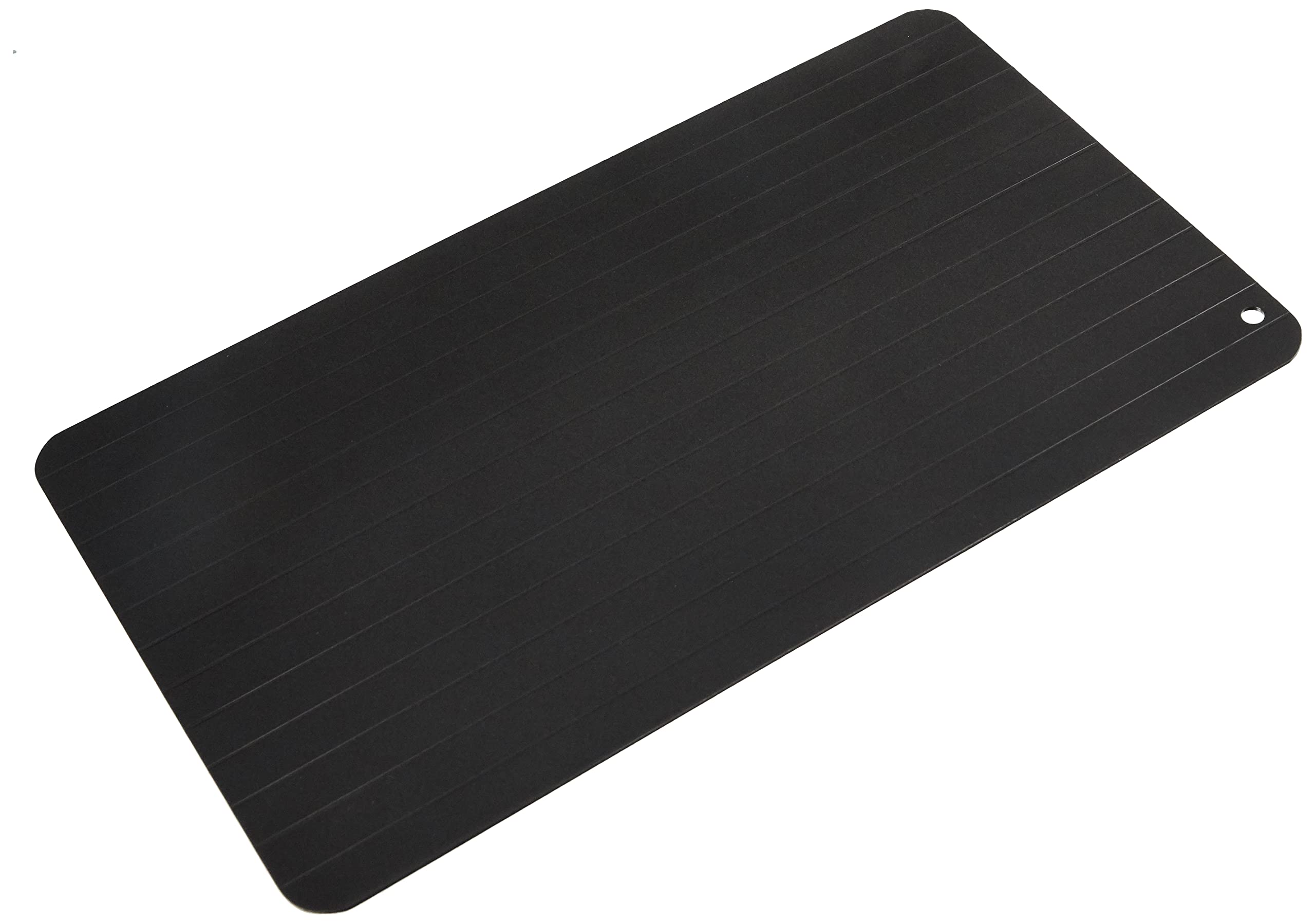 InnovaGoods Fast Defrosting Plate, Metal Alloy, Black, 35 x 1 x 20.5 cm
